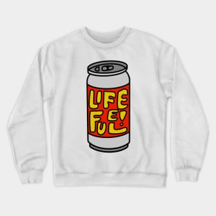 Life Fuel Red Crewneck Sweatshirt